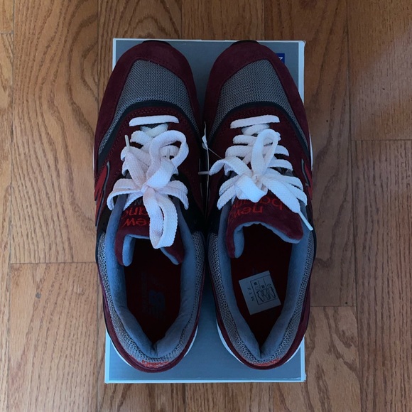 New Balance 997 Burgundy - Size 8 - Picture 8 of 13